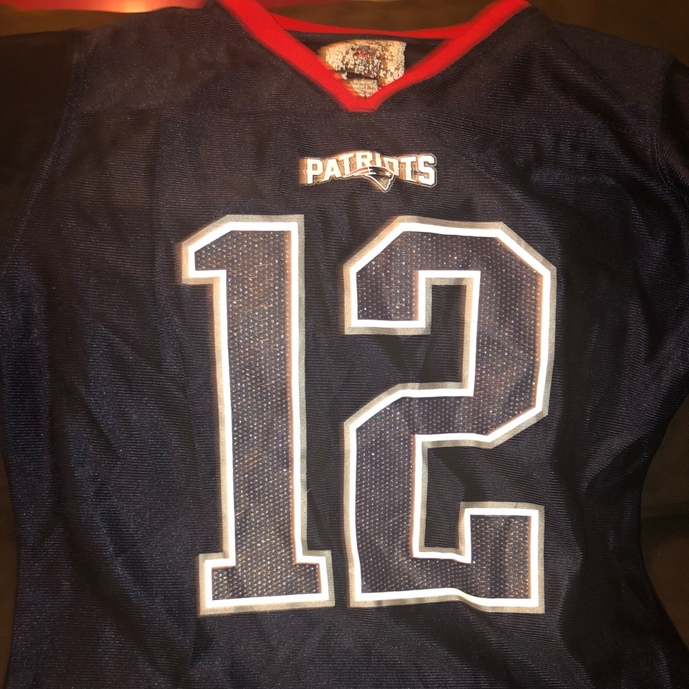 New England Patriots Jersey (Girls 10/12)